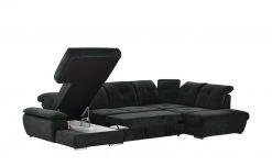 Wohnlandschaft mit Funktion Gladys | Schwarz rechts -Sofas Verkaufsladen 23403084 14 201811271611