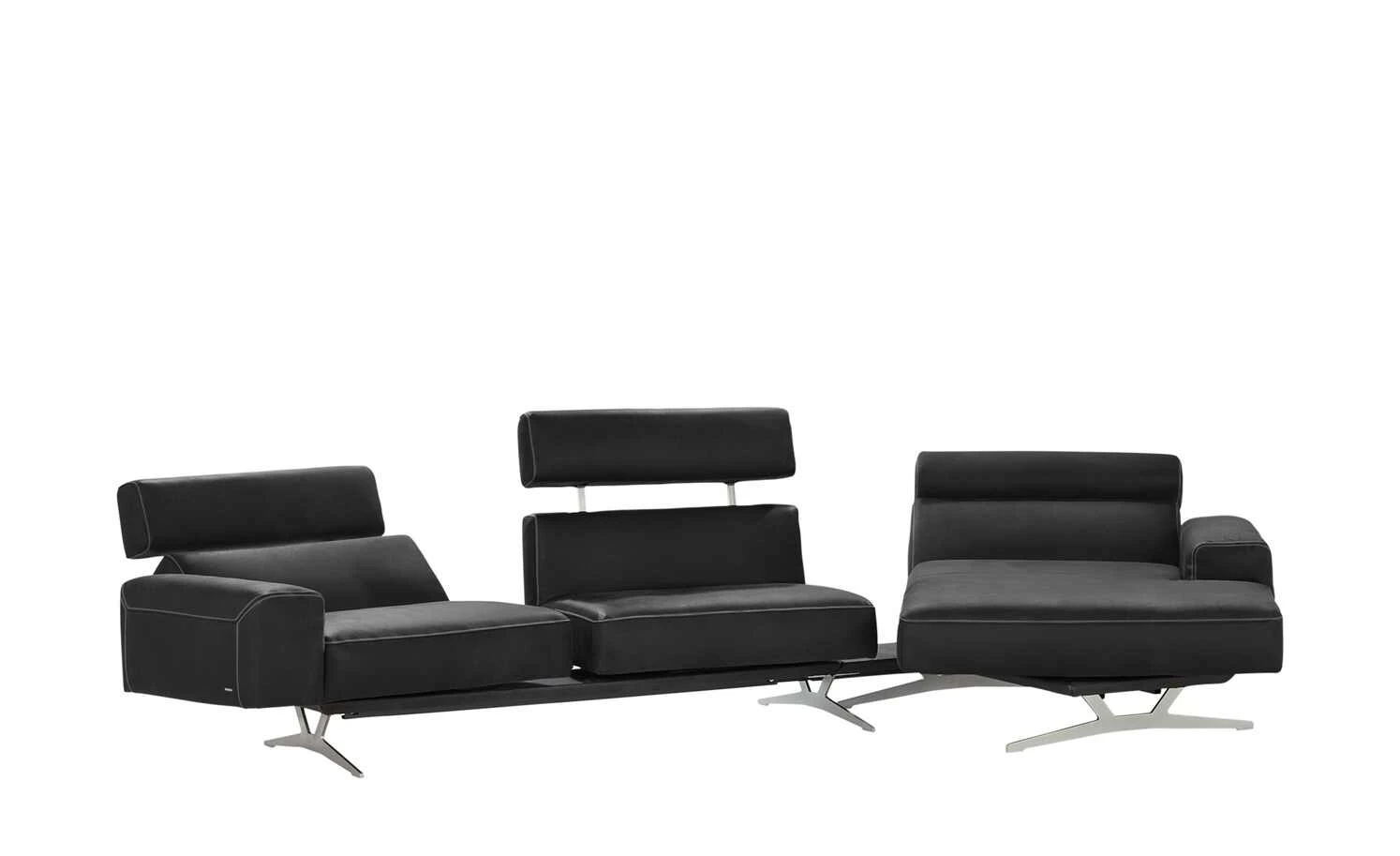 KOINOR Ecksofa Monroe | Omega (Schwarz) rechts 5 KOINOR Ecksofa Monroe | Omega (Schwarz) rechts – Bild 3