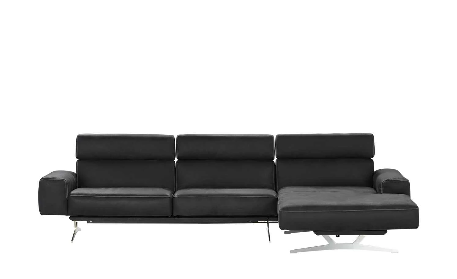 KOINOR Ecksofa Monroe | Omega (Schwarz) rechts 4 KOINOR Ecksofa Monroe | Omega (Schwarz) rechts – Bild 2