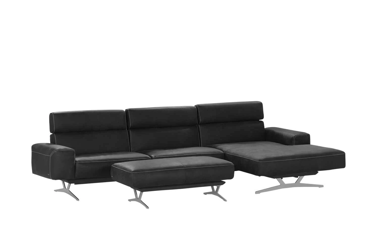 KOINOR Ecksofa Monroe | Omega (Schwarz) rechts 8 KOINOR Ecksofa Monroe | Omega (Schwarz) rechts – Bild 6