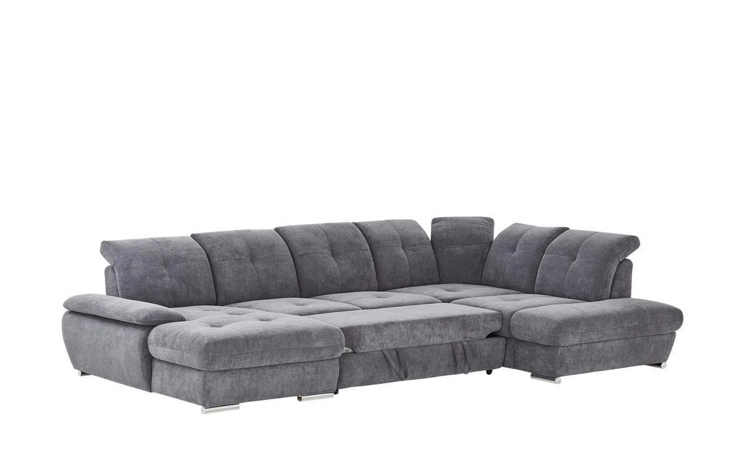 Wohnlandschaft mit Funktion Gladys | Anthrazit rechts 7 Wohnlandschaft mit Funktion Gladys | Anthrazit rechts – Bild 5