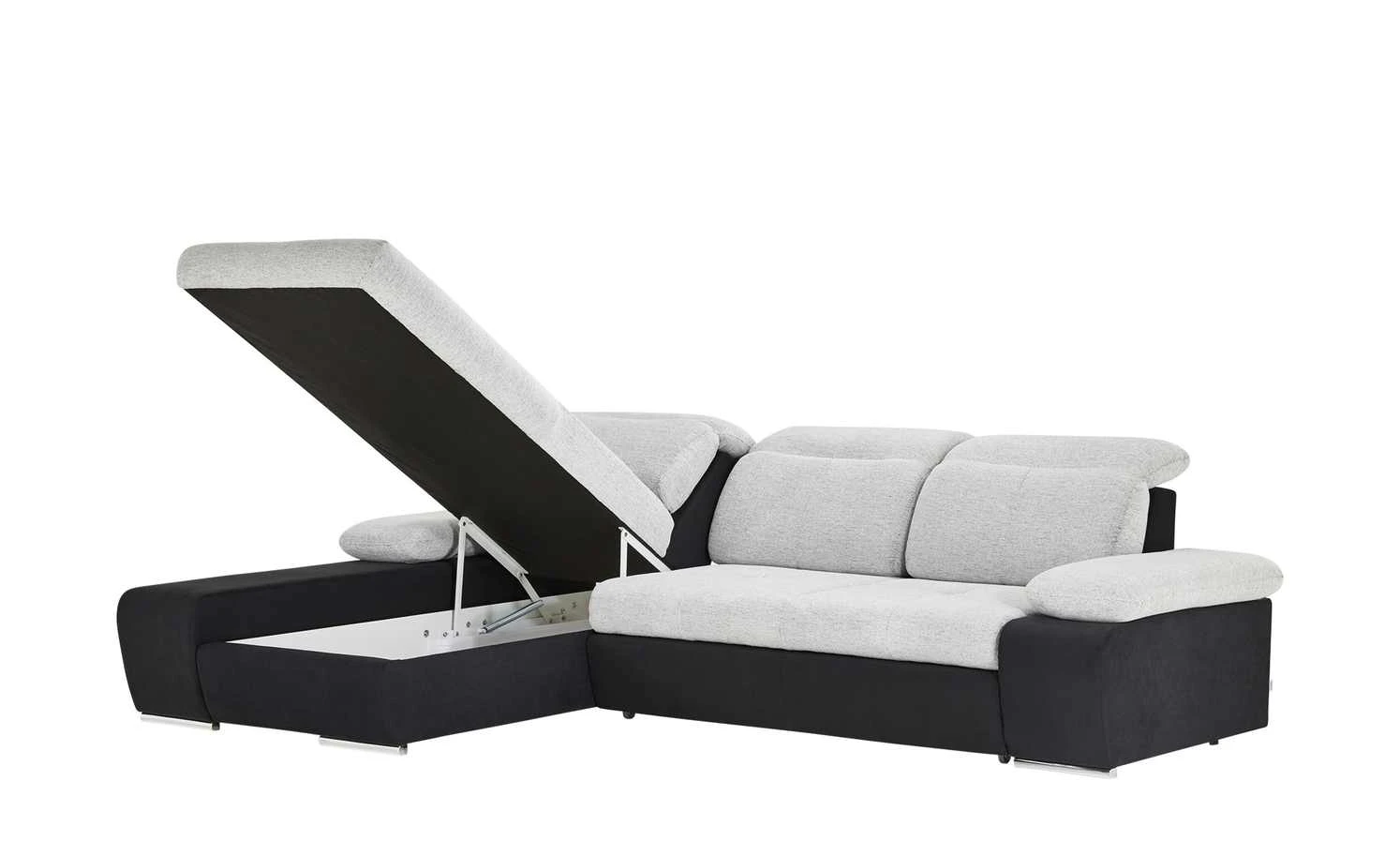 switch Ecksofa Avilla | Schwarz-Weiß links Erweiterte Funktion 6 switch Ecksofa Avilla | Schwarz-Weiß links Erweiterte Funktion – Bild 4