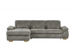 Ecksofa Kundry | Grau links Grundfunktion