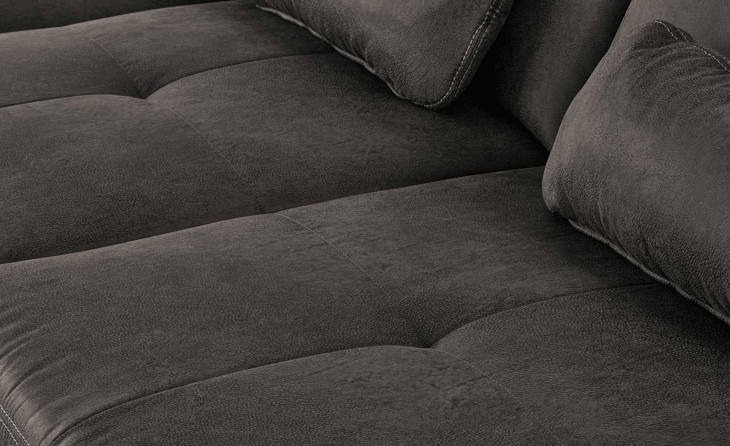 Ecksofa Kundry | Anthrazit links Grundfunktion 5 Ecksofa Kundry | Anthrazit links Grundfunktion – Bild 3