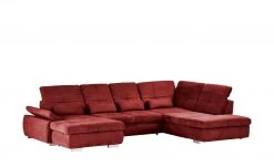 Wohnlandschaft mit Funktion Perry | Rot rechts -Sofas Verkaufsladen 23405373 13 201901170916