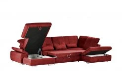 Wohnlandschaft mit Funktion Perry | Rot rechts -Sofas Verkaufsladen 23405373 14 201901170916