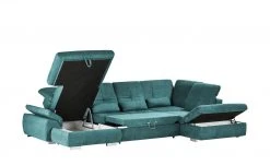 Wohnlandschaft mit Funktion Perry | Petrol rechts -Sofas Verkaufsladen 23405377 11 201901170916