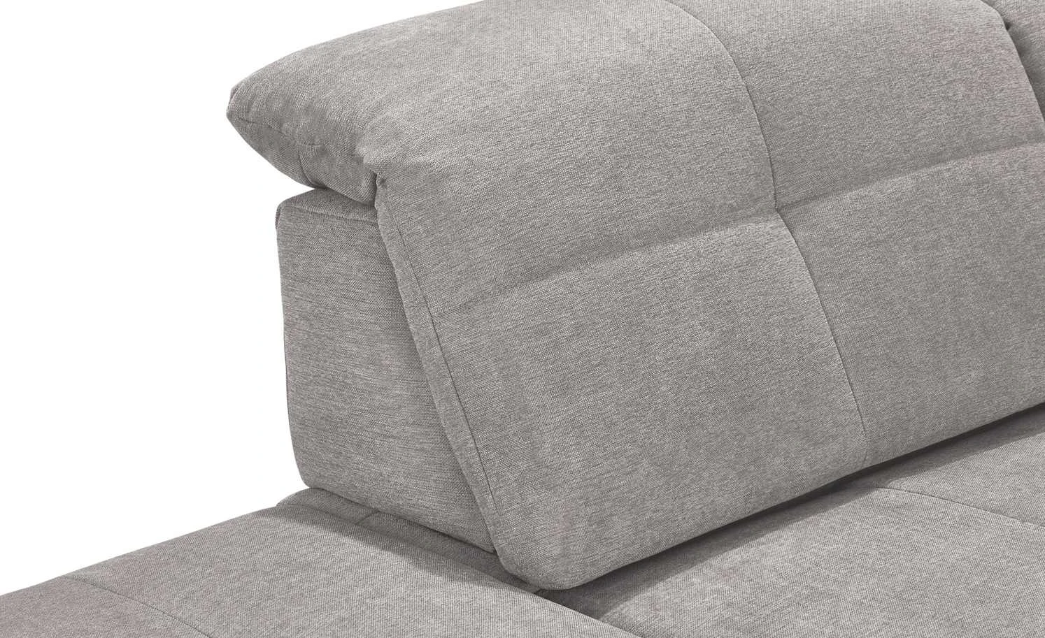 Wohnlandschaft mit Funktion Perry | Silbergrau links 12 Wohnlandschaft mit Funktion Perry | Silbergrau links – Bild 10