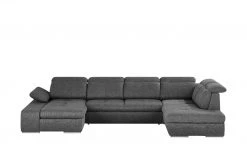 switch Wohnlandschaft Avilla | Grau-Schwarz rechts Grundfunktion