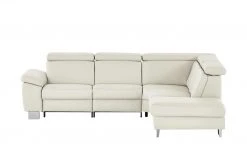 meinSofa Ecksofa Beata | Weiß rechts ohne