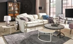 SOHO Sofa 3-sitzig Sarvika | Weiß Webstoff 100% Polyester -Sofas Verkaufsladen 23407774 2 202004082236