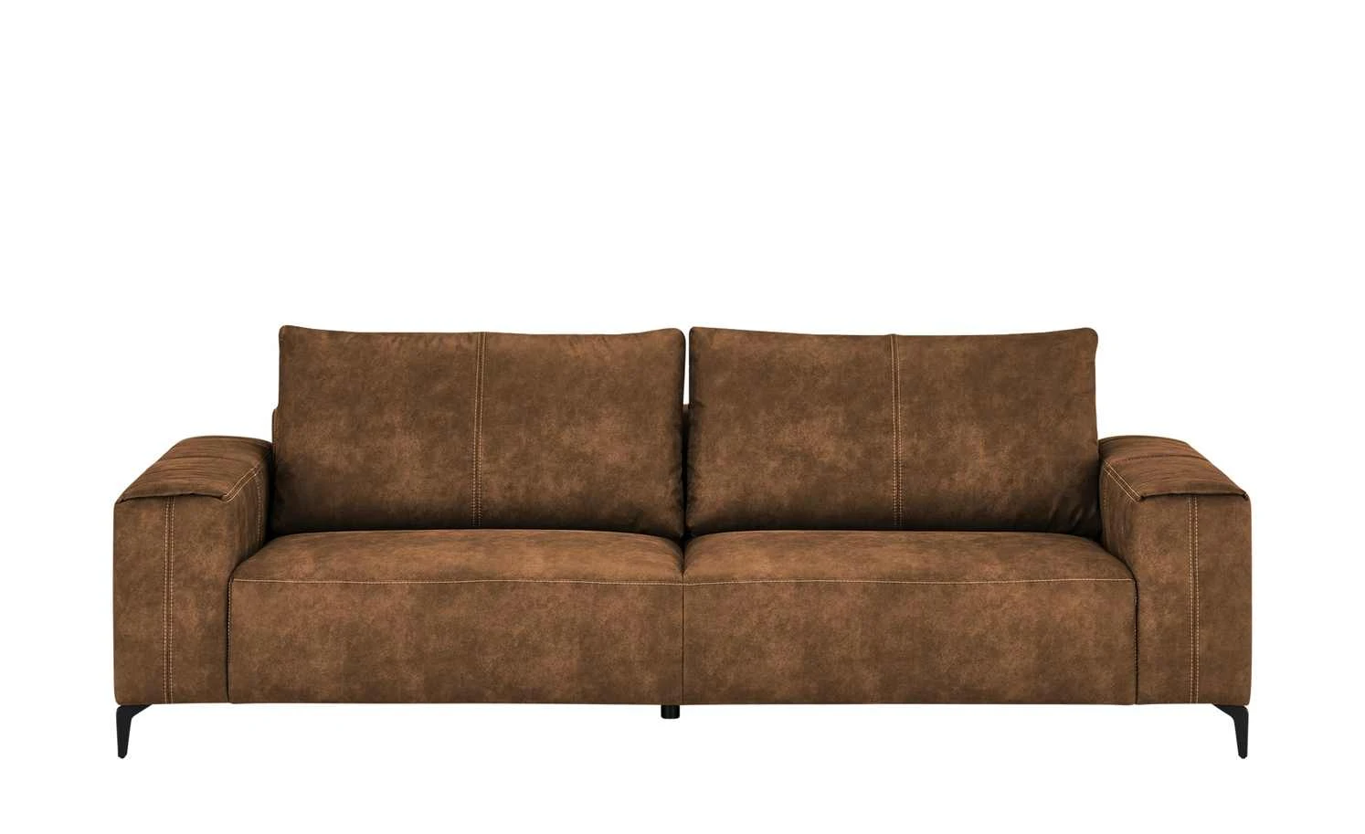 smart Sofa Gabriela | Cognac (Braun) 3 Mikrofaser 3 smart Sofa Gabriela | Cognac (Braun) 3 Mikrofaser