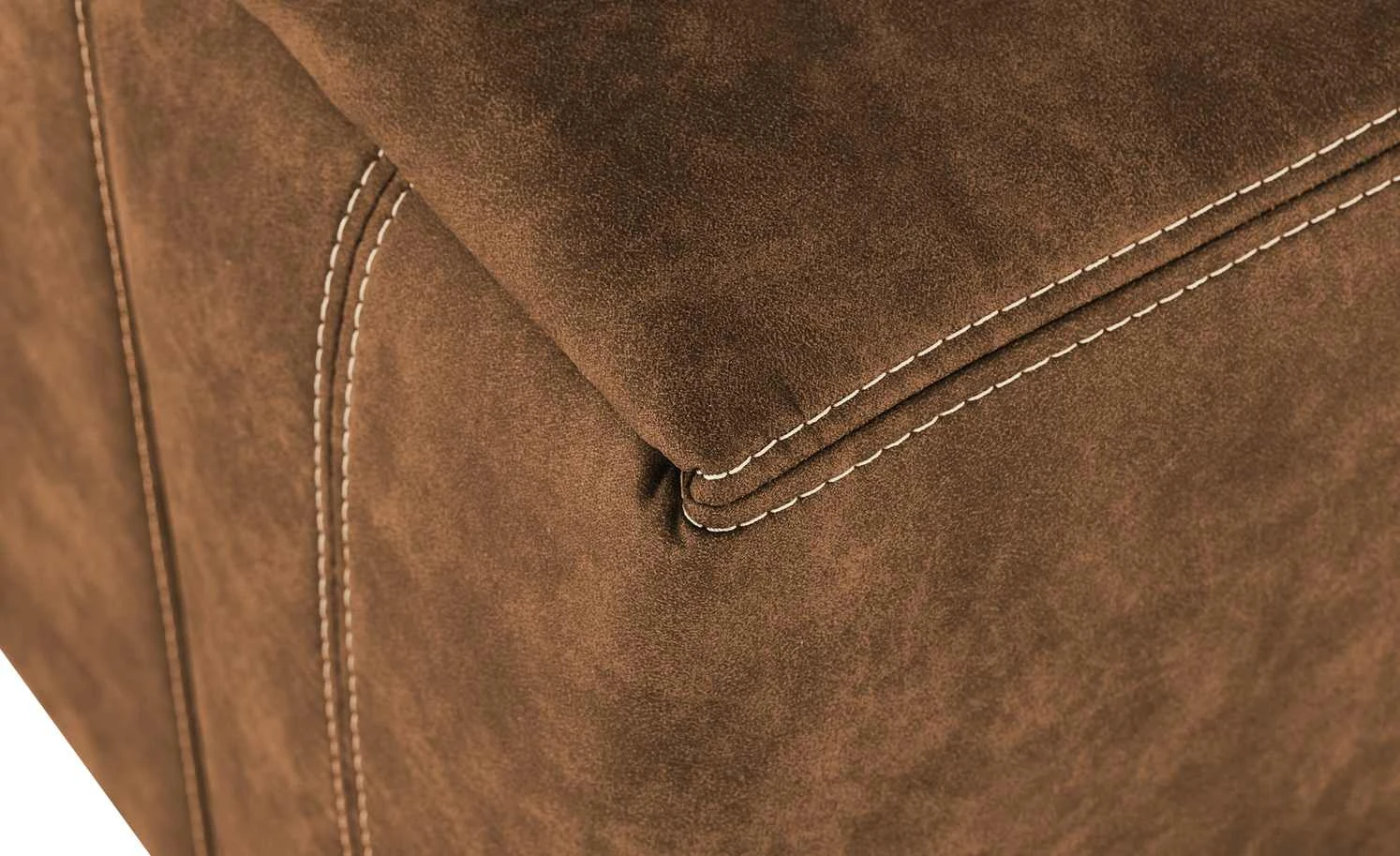 smart Sofa Gabriela | Cognac (Braun) 3 Mikrofaser 8 smart Sofa Gabriela | Cognac (Braun) 3 Mikrofaser – Bild 6