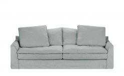SOHO Sofa 3-sitzig Sarvika | Grau Webstoff 100% Polyester