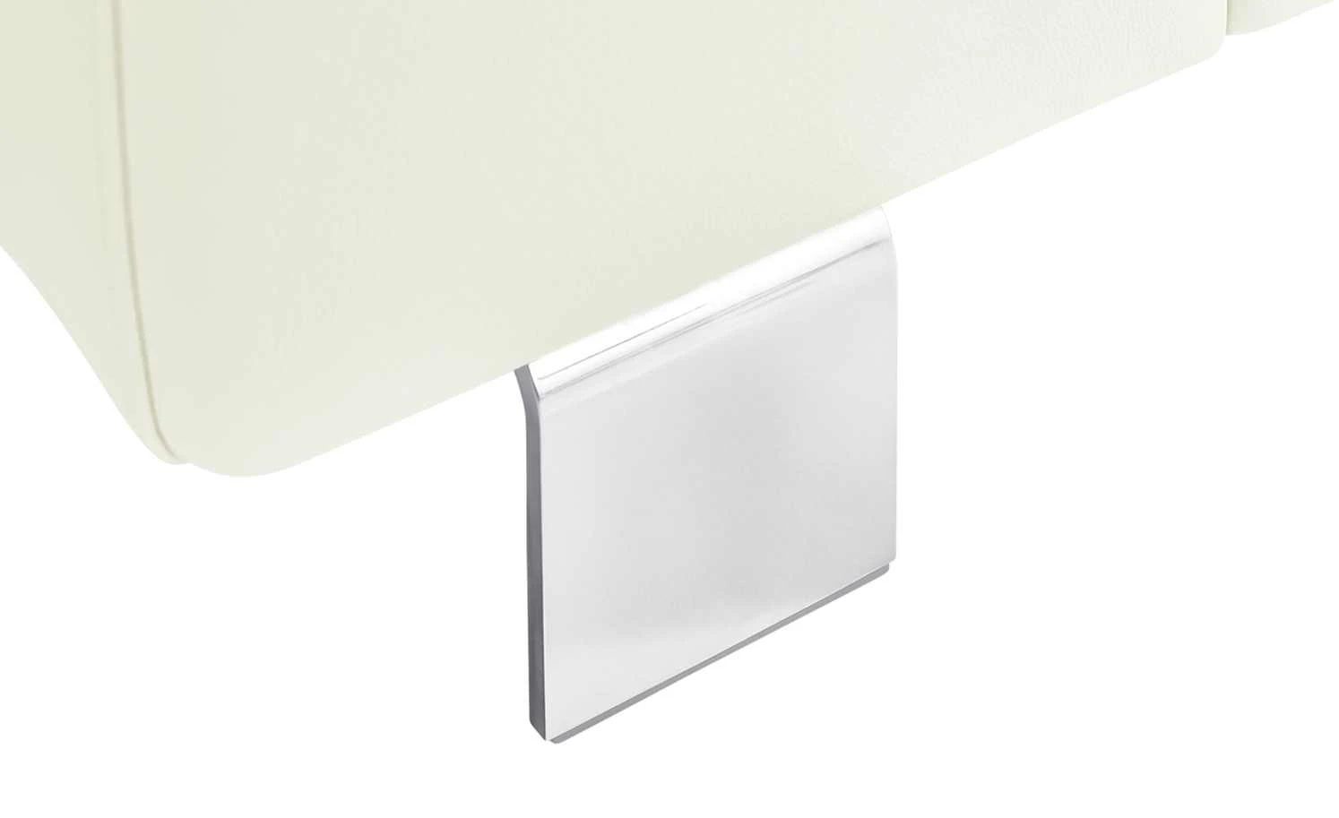 smart Ecksofa Finola | Weiß Leder rechts 6 smart Ecksofa Finola | Weiß Leder rechts – Bild 4