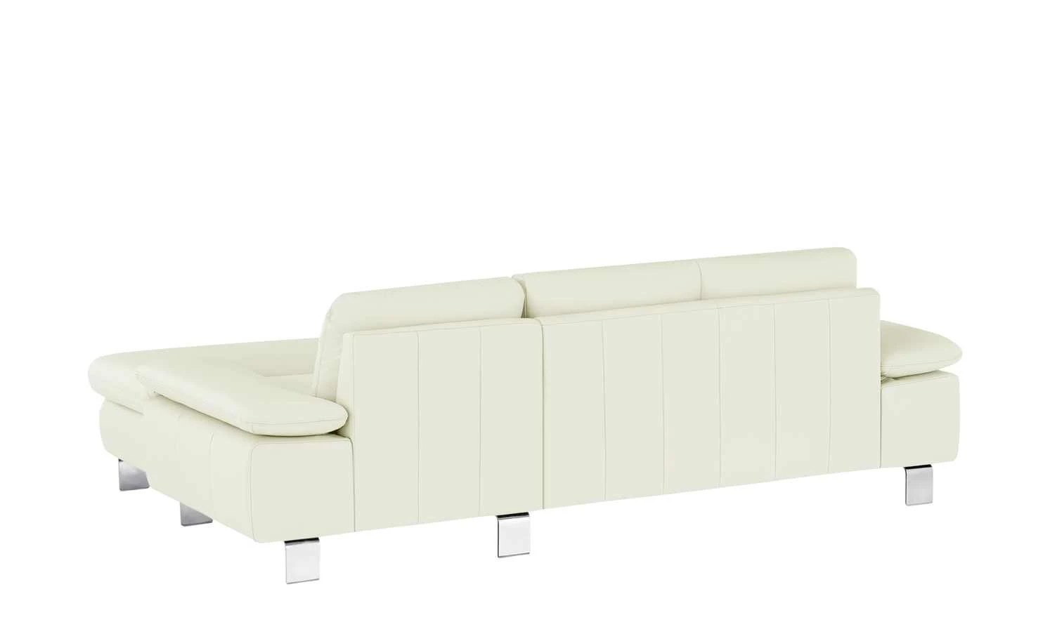 smart Ecksofa Finola | Weiß Leder rechts 8 smart Ecksofa Finola | Weiß Leder rechts – Bild 6