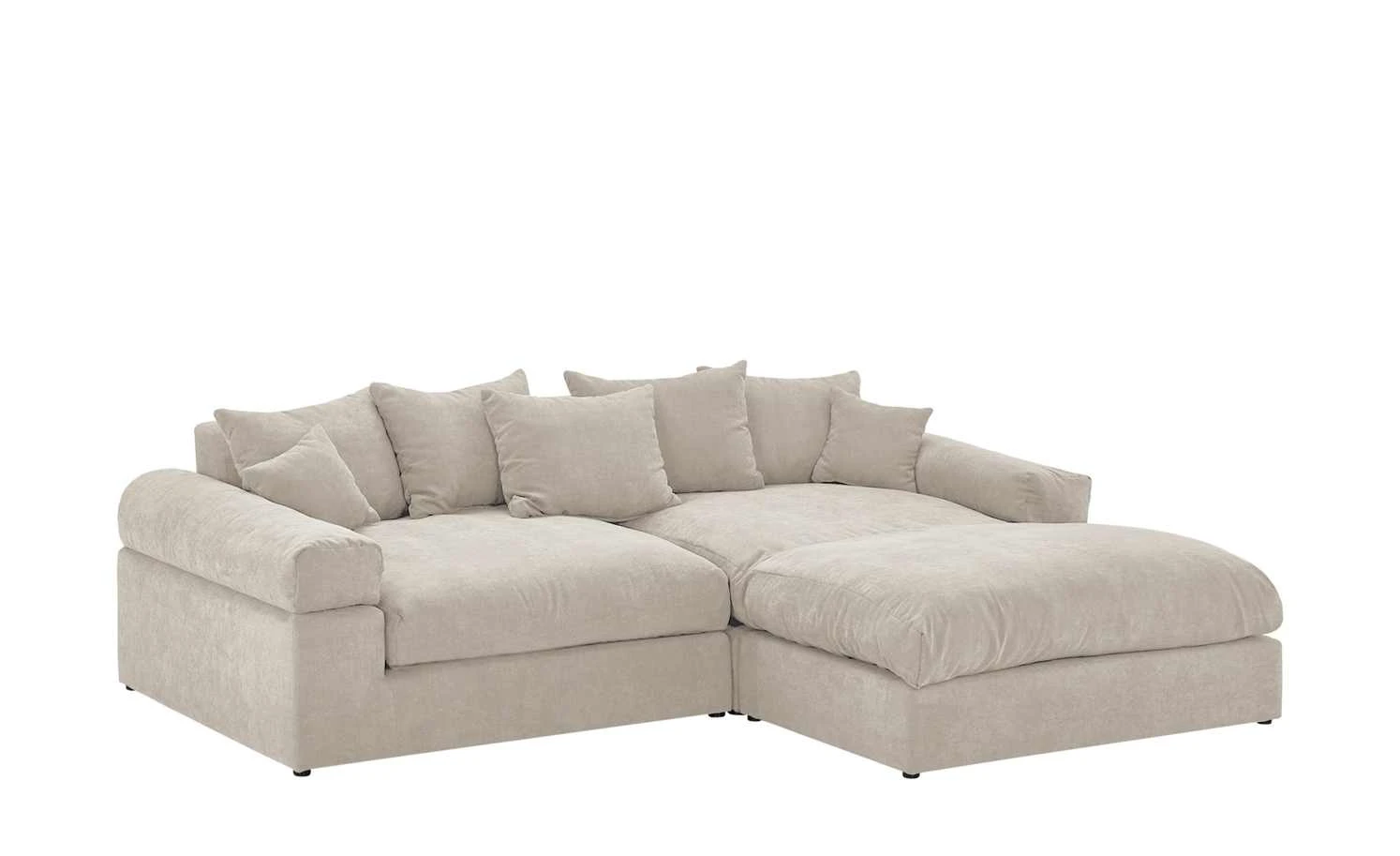 smart Ecksofa Lionore | Wollweiß rechts 4 smart Ecksofa Lionore | Wollweiß rechts – Bild 2