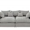 smart Big Sofa Lionore | Grau (Schlamm) Flachgewebe 1 smart Big Sofa Lionore | Grau (Schlamm) Flachgewebe -Sofas Verkaufsladen 23408706 8 202104281234