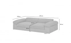 smart Big Sofa Lianea | Grau Cordstoff -Sofas Verkaufsladen 23408720 10 202208161242