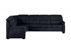 meinSofa Ecksofa Vera | Marine-Blau links ohne