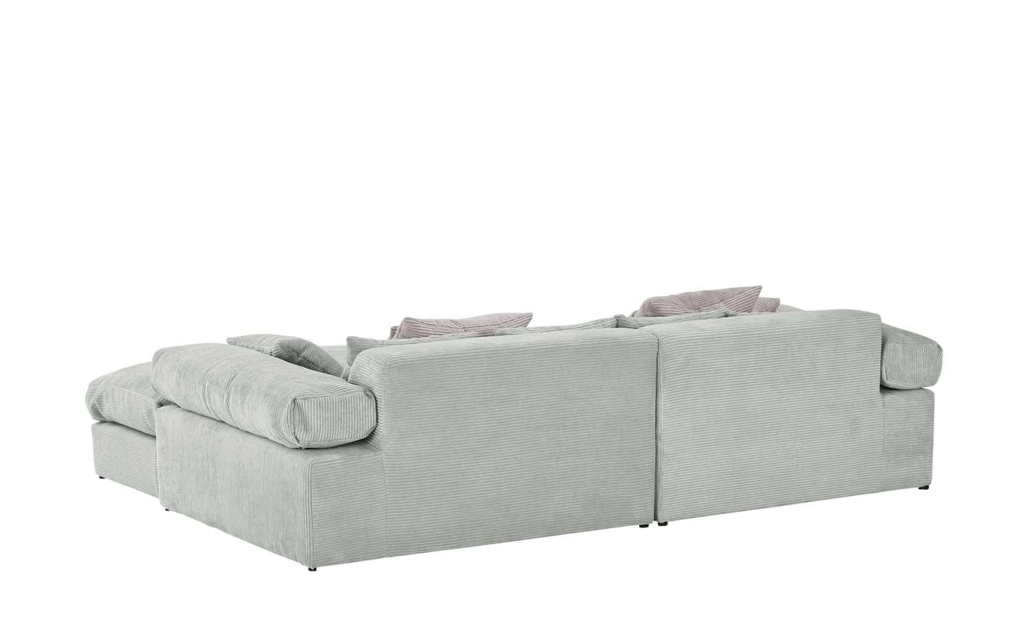 smart Ecksofa Lianea | Cordstoff Steingrau / Altrosa rechts 10 smart Ecksofa Lianea | Cordstoff Steingrau / Altrosa rechts – Bild 8