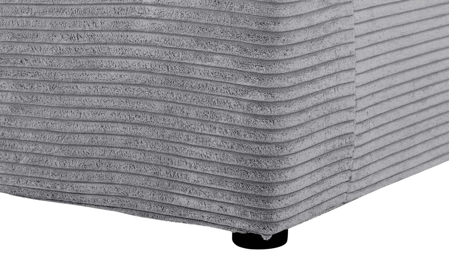 smart Ecksofa Lianea | Cordstoff Grau / Steingrau rechts 9 smart Ecksofa Lianea | Cordstoff Grau / Steingrau rechts – Bild 7