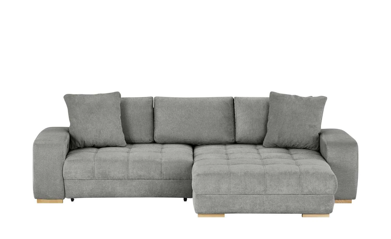 bobb Ecksofa Caro | Dunkelgrau Mikrofaser fein rechts Erweiterte Funktion 3 bobb Ecksofa Caro | Dunkelgrau Mikrofaser fein rechts Erweiterte Funktion