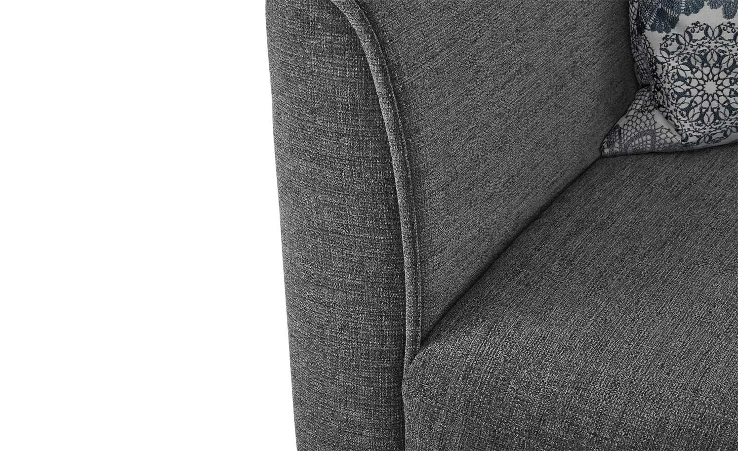 bobb Ecksofa Yolanda | Steingrau rechts AquaClean-Webstoff (Pascha) 6 bobb Ecksofa Yolanda | Steingrau rechts AquaClean-Webstoff (Pascha) – Bild 4