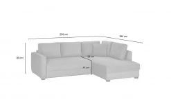 bobb Ecksofa mit Boxspringpolsterung Lisa de Luxe | Schwarz rechts Mikrofaser 23 bobb Ecksofa mit Boxspringpolsterung Lisa de Luxe | Schwarz rechts Mikrofaser -Sofas Verkaufsladen 23409475 3 202106172234
