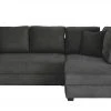 bobb Ecksofa mit Boxspringpolsterung Lisa de Luxe | Graubraun rechts Mikrofaser -Sofas Verkaufsladen 23409478 4 202106172234
