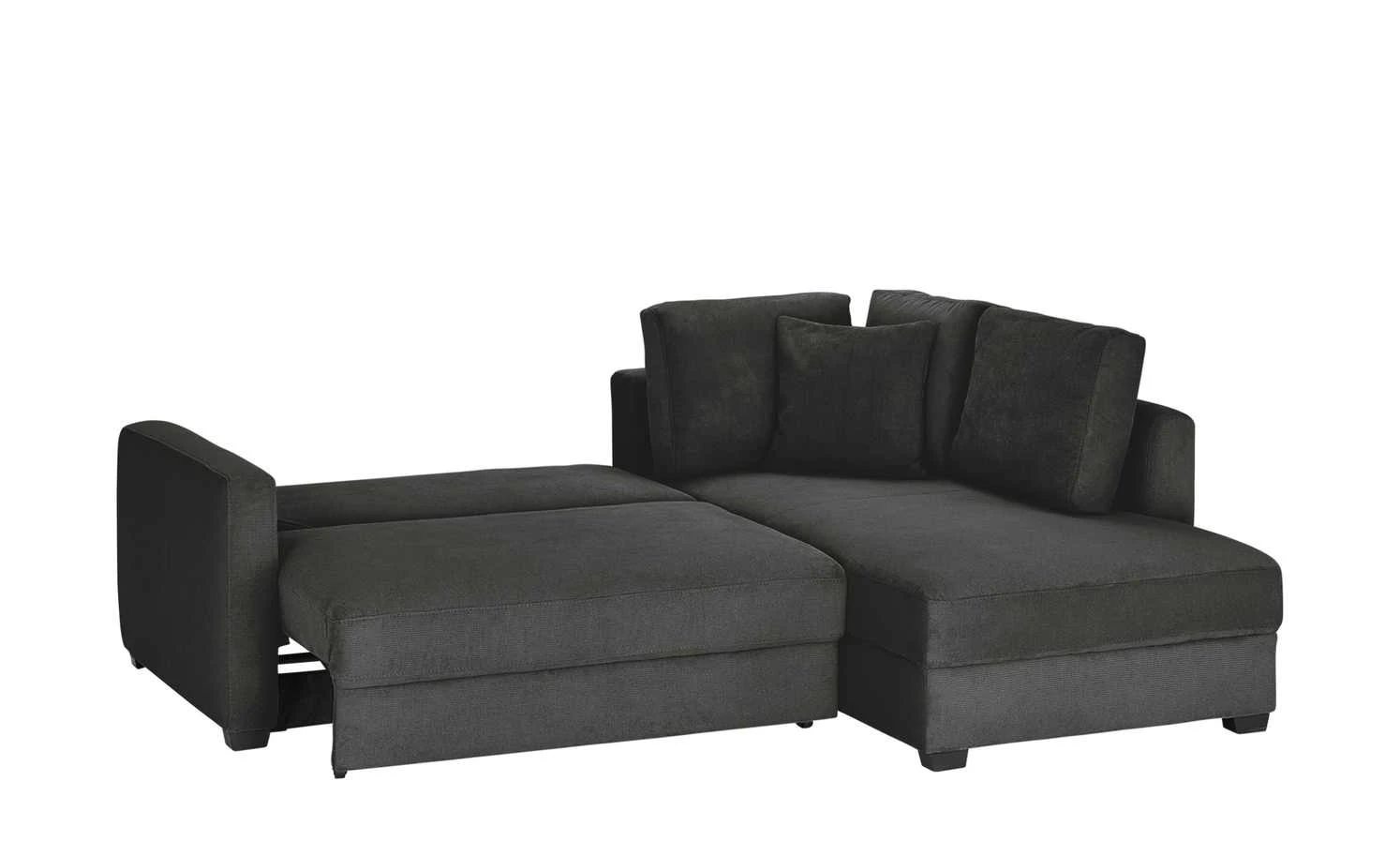 bobb Ecksofa mit Boxspringpolsterung Lisa de Luxe | Graubraun rechts Mikrofaser 7 bobb Ecksofa mit Boxspringpolsterung Lisa de Luxe | Graubraun rechts Mikrofaser – Bild 5
