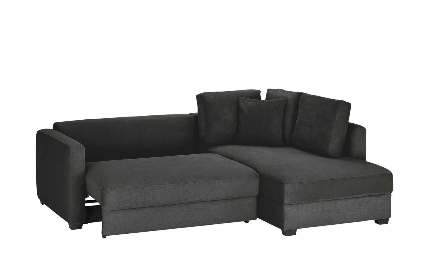 bobb Ecksofa mit Boxspringpolsterung Lisa de Luxe | Graubraun rechts Mikrofaser 8 bobb Ecksofa mit Boxspringpolsterung Lisa de Luxe | Graubraun rechts Mikrofaser – Bild 6