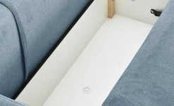 bobb Ecksofa mit Boxspringpolsterung Lisa de Luxe | Blau rechts Mikrofaser -Sofas Verkaufsladen 23409479 7 202106172234