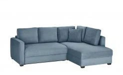 bobb Ecksofa mit Boxspringpolsterung Lisa de Luxe | Blau rechts Mikrofaser -Sofas Verkaufsladen 23409479 9 202106172234