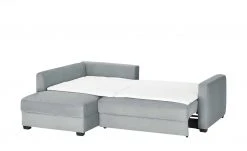 bobb Ecksofa mit Boxspringpolsterung Lisa de Luxe | Grau links Mikrofaser -Sofas Verkaufsladen 23409483 12 202106172234