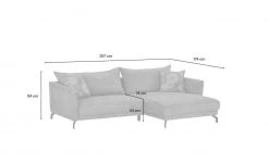 bobb Ecksofa Yolanda | Anthrazit rechts Mikrofaser -Sofas Verkaufsladen 23409577 3 202106181241