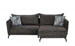 bobb Ecksofa Yolanda | Moccabraun rechts Mikrofaser
