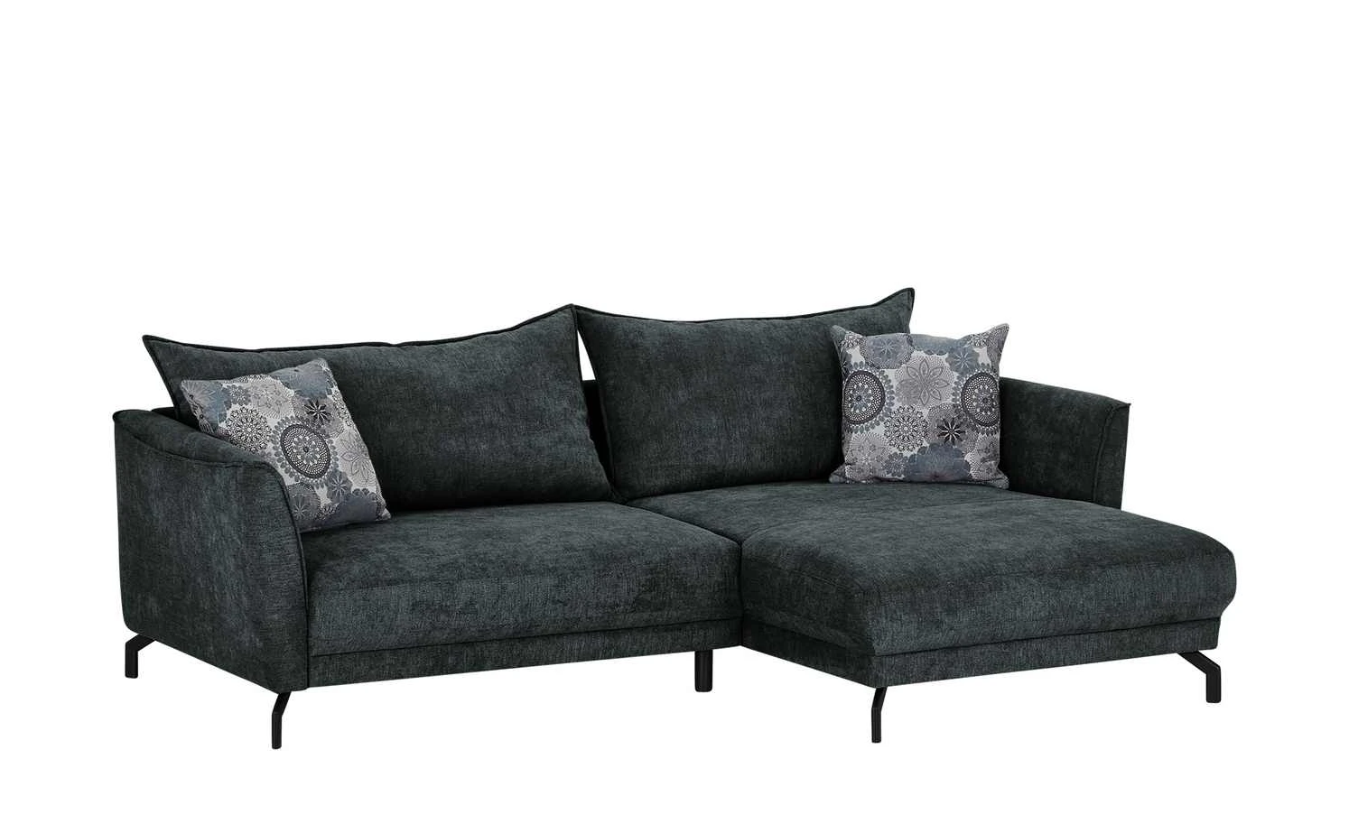 bobb Ecksofa Yolanda | Schwarz rechts Mikrofaser 12 bobb Ecksofa Yolanda | Schwarz rechts Mikrofaser – Bild 10