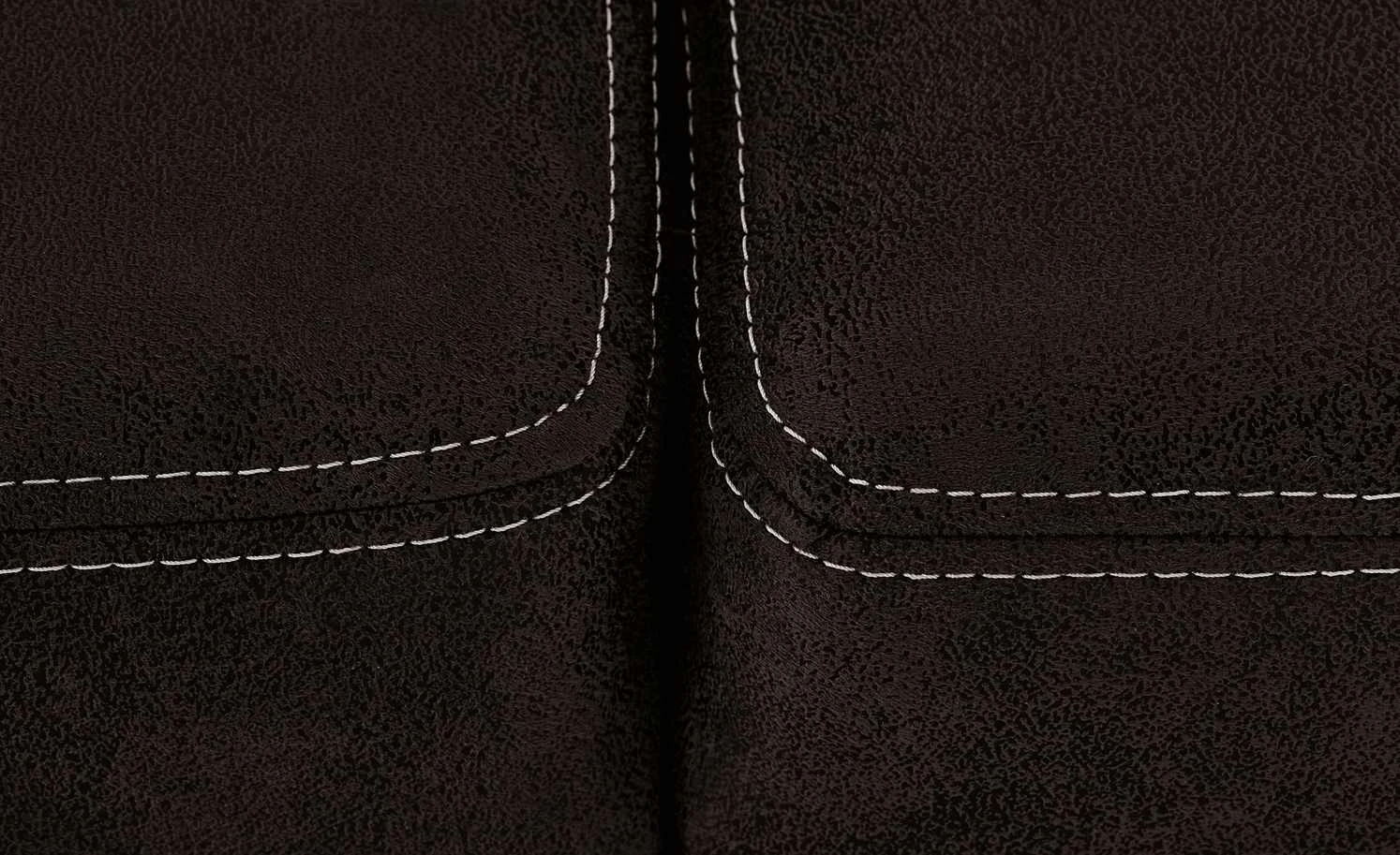 smart Ecksofa Atara | Dunkelbraun rechts Mikrofaser 8 smart Ecksofa Atara | Dunkelbraun rechts Mikrofaser – Bild 6