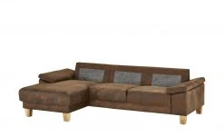 smart Ecksofa Atara | Braun links Mikrofaser -Sofas Verkaufsladen 24400114 8 201903262214