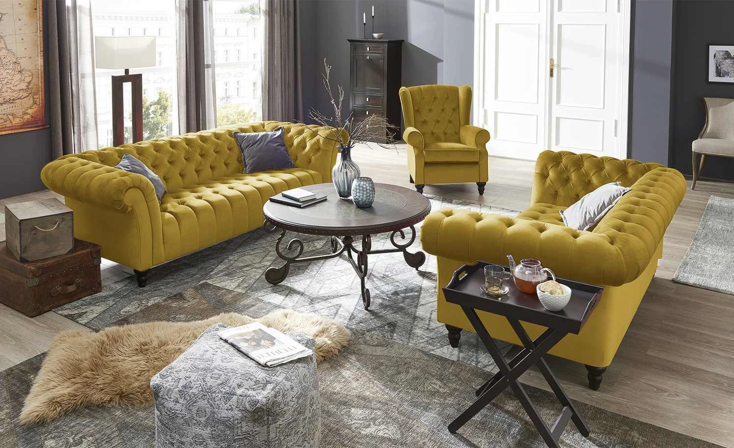 Big Sofa Canyon | Currygelb 3 Big Sofa Canyon | Currygelb