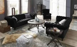 Sofa, 2-sitzig Canyon | Schwarz