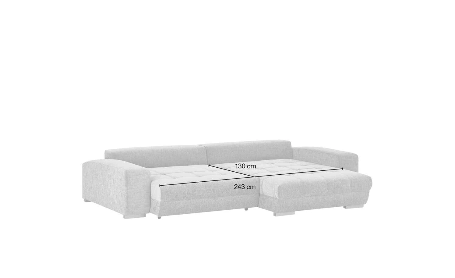 bobb Ecksofa Caro | Rock (Graubraun) rechts 17 bobb Ecksofa Caro | Rock (Graubraun) rechts – Bild 15