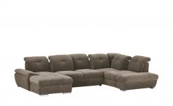 Wohnlandschaft Gladys | Toffee (Braun) rechts Webstoff -Sofas Verkaufsladen 24400911 7 201907302247