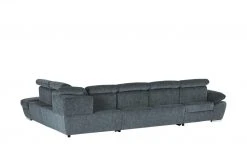 Wohnlandschaft Gladys | Blaugrau rechts Webstoff -Sofas Verkaufsladen 24400915 21 201907302247