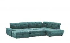 Wohnlandschaft Gladys | Petrol rechts Webstoff -Sofas Verkaufsladen 24400917 9 201907302247