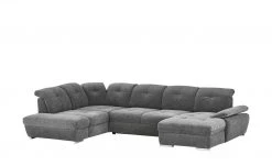 Wohnlandschaft Gladys | Stone (Steingrau) links Webstoff -Sofas Verkaufsladen 24400940 23 201907302248