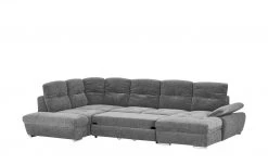 Wohnlandschaft Gladys | Stone (Steingrau) links Webstoff -Sofas Verkaufsladen 24400940 7 201907302248