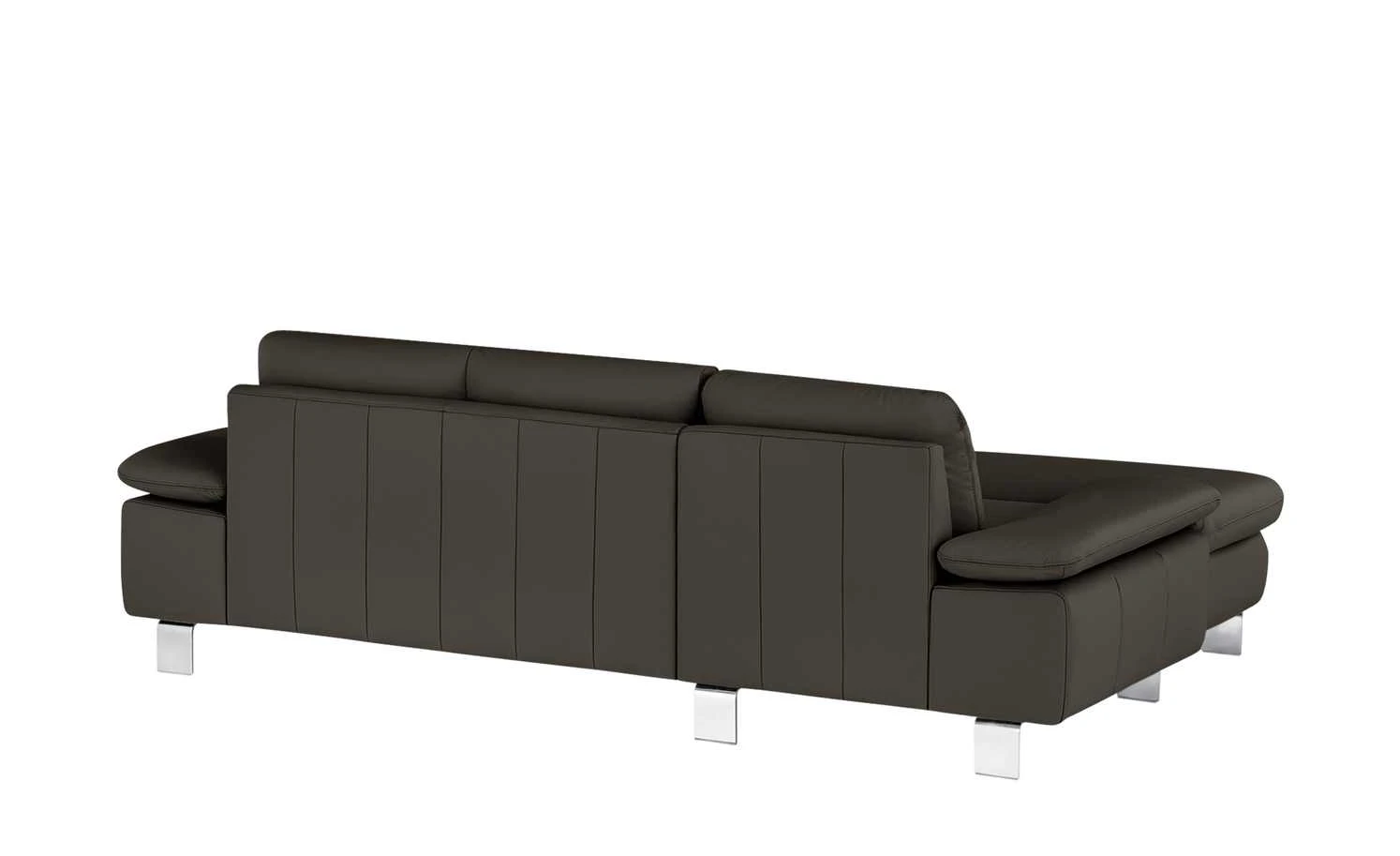 smart Ecksofa Finola | Moccabraun Leder links 4 smart Ecksofa Finola | Moccabraun Leder links – Bild 2
