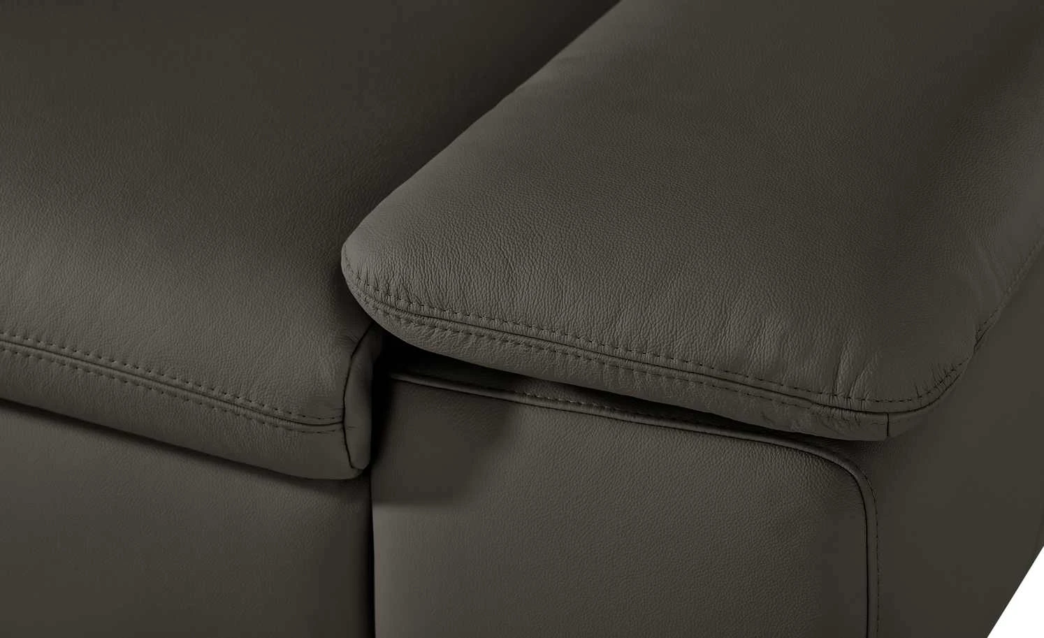 smart Ecksofa Finola | Moccabraun Leder links 5 smart Ecksofa Finola | Moccabraun Leder links – Bild 3